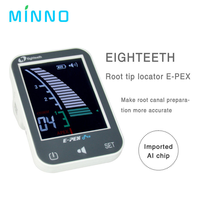 E-PEX ความแม่นยําเพิ่มขึ้น อิเล็กทรอนิกส์ดิจิตอล Apex Locators อัตโนมัติ Calibration รวม Endo มอเตอร์กับ Apex Locator ((งานเชื่อมต่อ)