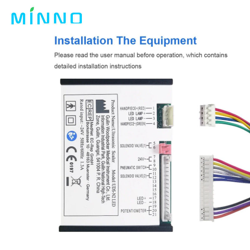 0.01MPa ถึง 0.5MPa LED อัลทราซอนฟัน Scaler เครื่องล้างน้ําทาร์ทาร์