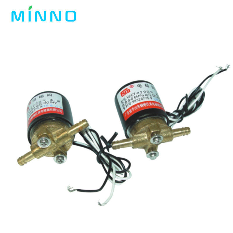 หน่วยฟัน วาล์วโซเลโนอิด DC/AC 24V 0-0.6MPa วาล์วไฟฟ้าแม่เหล็ก