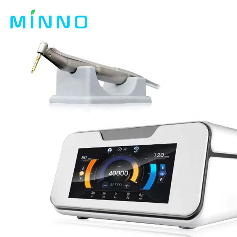 เครื่องยนต์ปลูกฟัน Full Touch Screen With 20:1 Fiber Angle Piezo Surgey Equipment เครื่องปลูกฟัน