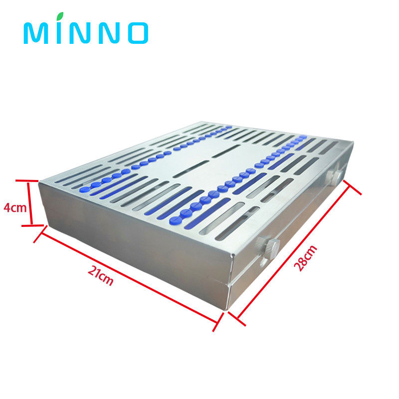 ราคการกําจัดฟัน กล่องกําจัดฟันที่สามารถกําจัดฟันได้ด้วยการผ่าตัด Denspay สแตนเลส คาเซ็ตฟิลฟัน Burs Disinfecti