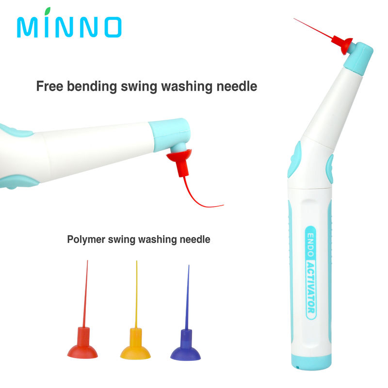 กล่องลดเสียง Endo Activator ด้วยแสง LED สําหรับเครื่องมือทันตกรรม ช่องราก