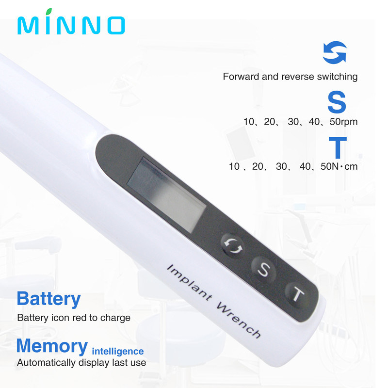 สายฟันไร้สาย 360 ° Rotating Mini Torque Wrench จาก BetterWay Motor X สําหรับการติดตั้งและ R