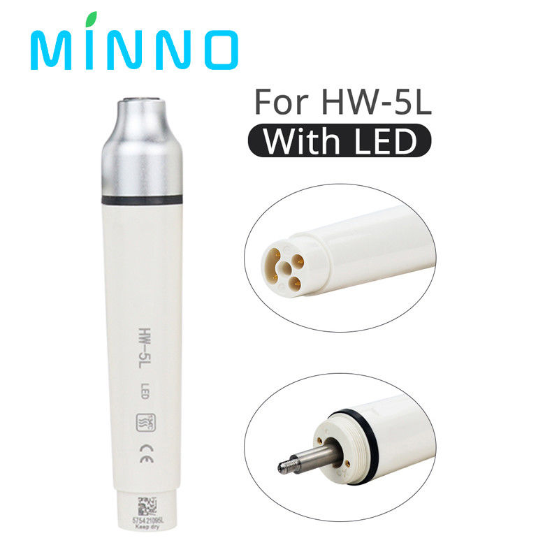 ผ่าตัดฟัน Ultrasonic Piezo Scaler Handpiece HW-3H LED สําหรับ SATELEC DTE EMS VRN ผ่าตัดฟัน Ultrasonic Scalers รับ