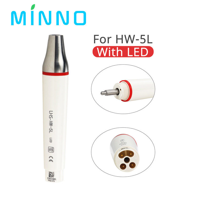 ผ่าตัดฟัน Ultrasonic Piezo Scaler Handpiece HW-3H LED สําหรับ SATELEC DTE EMS VRN ผ่าตัดฟัน Ultrasonic Scalers รับ