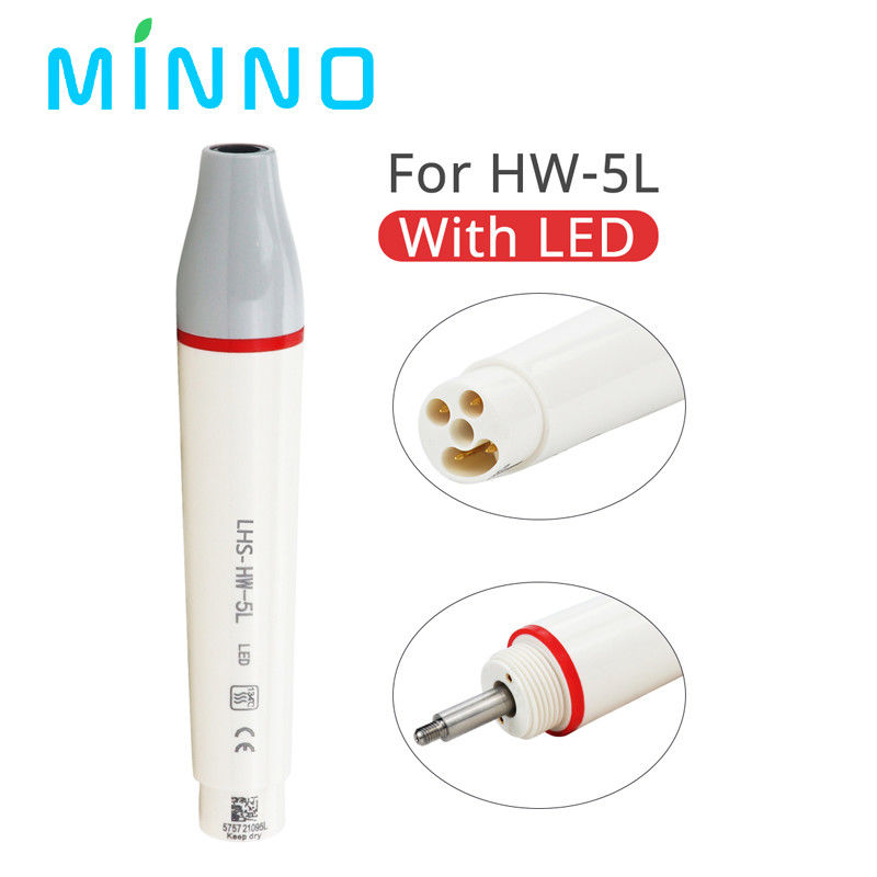 ผ่าตัดฟัน Ultrasonic Piezo Scaler Handpiece HW-3H LED สําหรับ SATELEC DTE EMS VRN ผ่าตัดฟัน Ultrasonic Scalers รับ