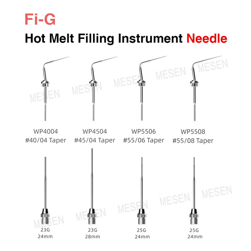 Fi-G Hot Melt อุปกรณ์เติมเข็ม ป้องกันการรั่วไหล gutta-percha 360 เข็มหมุน 4 เข็มเป็นตัวเลือก